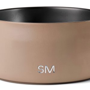 Dog Bowl Stainless Steel Double Walled Pet Supplies-0