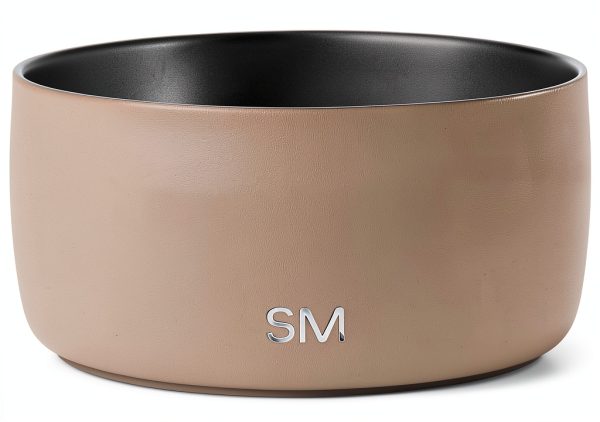 Dog Bowl Stainless Steel Double Walled Pet Supplies-0