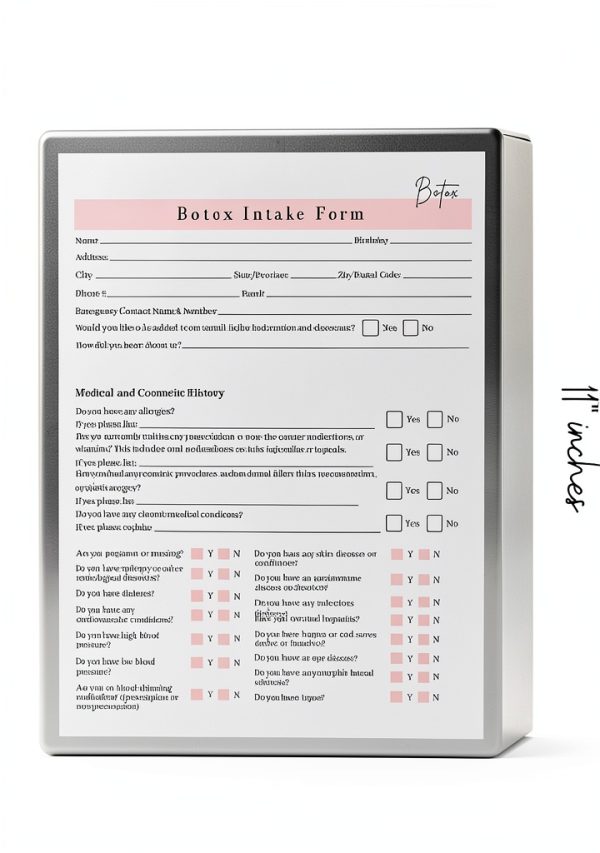 Lashicorn Consent Forms Matte Personnel Forms for-1
