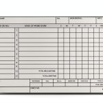 Rediform Timekeeping Book Weekly Employee Records Office-0