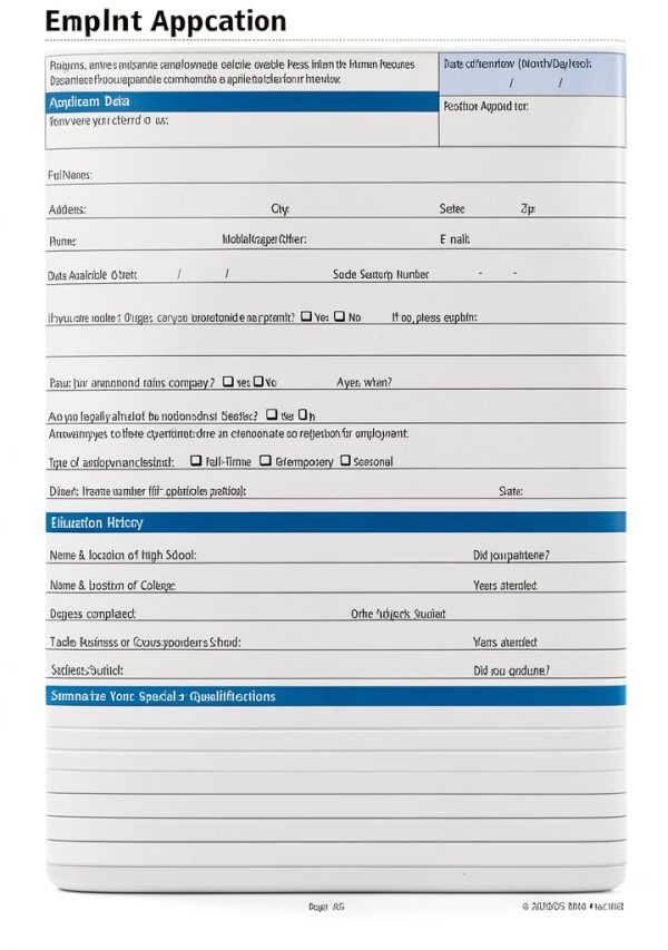 Adams Personnel Forms White Paper HR104 Employee Records-2