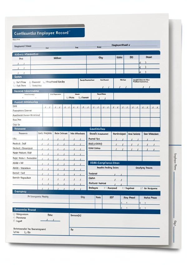 ComplyRight Employee Folder Personnel Forms Secure Storage-0