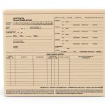 Generic Employee Envelo-File Gummed Closure Personnel Forms-0