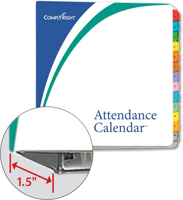 ComplyRight Attendance Calendar Cards HR Management Forms-3