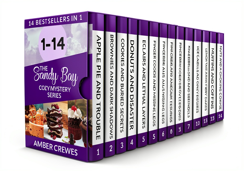 Sandy Bay Mega Boxset Series Kindle book cover showcasing religious and mystery themes