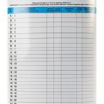 Tabbies Blue Rectangular Personnel Forms Office Products-0