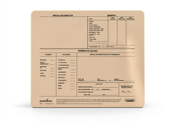 Generic Employee Envelo-File Gummed Closure Personnel Forms-1