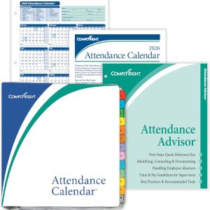 ComplyRight Attendance Calendar Cards HR Management Forms-0