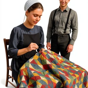 Amish Quilting Circle Book 34 Religious Short Stories Kindle-0
