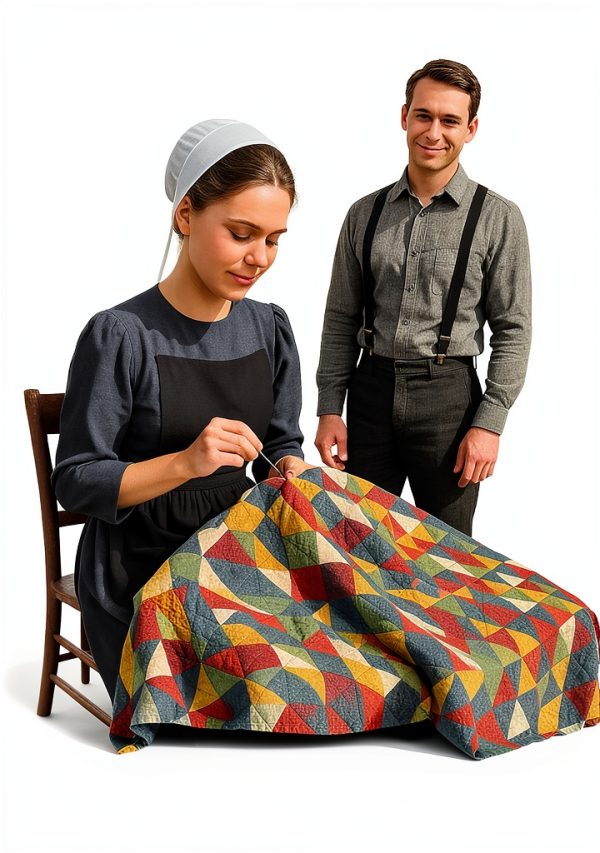 Amish Quilting Circle Book 34 Religious Short Stories Kindle-0