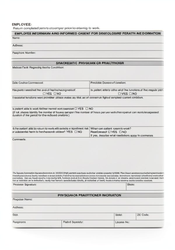 J J Keller Fitness to Return to Duty Form 75 Pack Paper-0