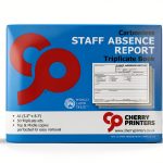 Cherry Printers Staff Absence Form ABS Material Personnel-0