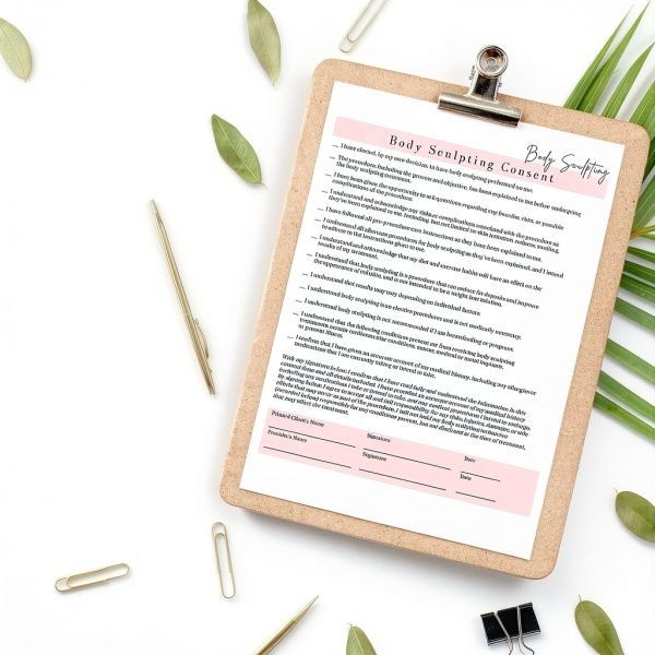 Lashicorn Consent Forms Paper Client Intake Aftercare-7