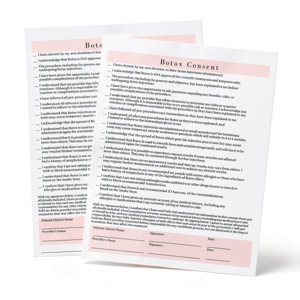 Lashicorn Consent Forms Matte Personnel Forms for-2