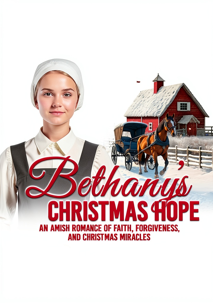 Amish Christmas in Faith's Creek Kindle book cover on a device