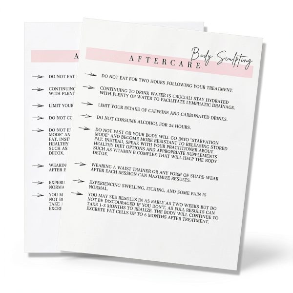 Lashicorn Consent Forms Paper Client Intake Aftercare-4