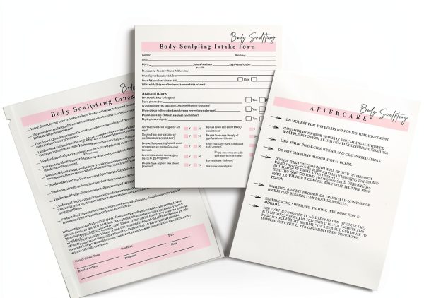 Lashicorn Consent Forms Paper Client Intake Aftercare-0