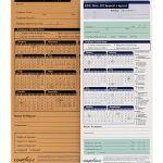 ComplyRight Time Off Request Calendar HR Forms 50 Pack-0