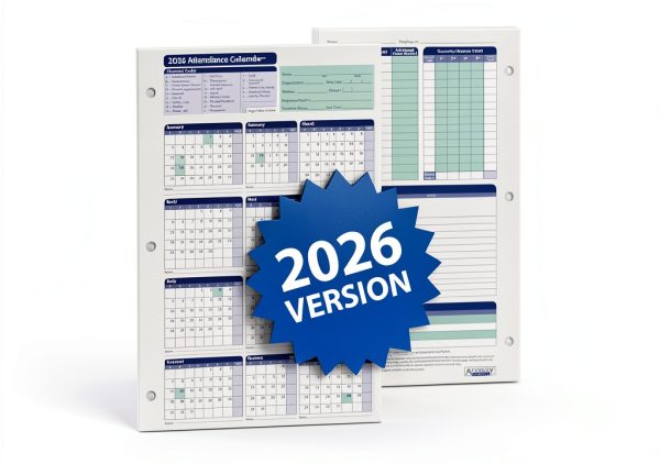 ComplyRight Attendance Calendar Kit HR Employee Management-4