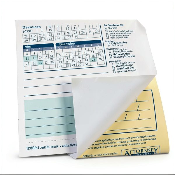 ComplyRight Time Off Request Calendar HR Forms 50 Pack-1