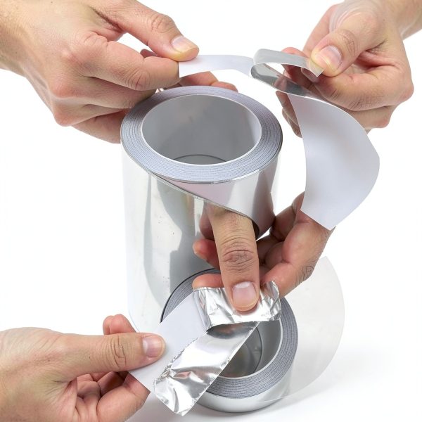 Aluminum Foil Duct Tape Romeda 2 inch x 164ft Heat Resistant-3