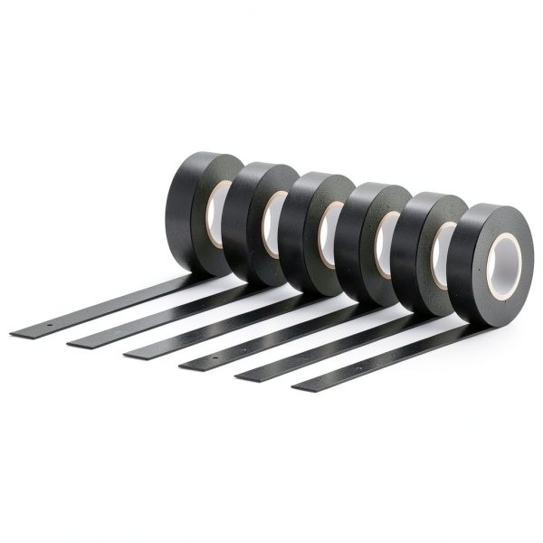 Amazon Basics 3/4in Black Vinyl Electrical Tape Pack of 6 Rolls 60ft-2