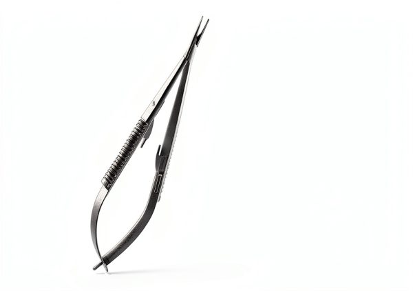 ARTMAN Instruments Castroviejo Needle Holder 5.5 Inches Straight with Lock – Precision Dental & Surgical Micro Suturing Instrument, Stainless Steel-3