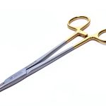 HTI 7" Mayo Hegar Needle Holder with Tungsten Carbide Serrated Tip-0