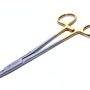 HTI 7" Mayo Hegar Needle Holder with Tungsten Carbide Serrated Tip-0