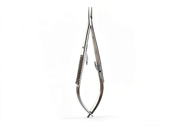 ARTMAN Instruments Castroviejo Needle Holder 5.5 Inches Straight with Lock – Precision Dental & Surgical Micro Suturing Instrument, Stainless Steel-5