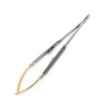 Needle Holder OdontoMed2011 7" Straight 15mm Steel Tungsten Carbide-0