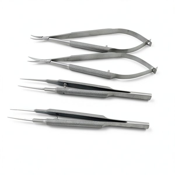 Stainless Steel Instruments Set Chaoyue 4pcs Needle Holder Scissor-0