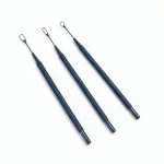 Titanium Eye Lens Loop Set 3pcs by Chaoyue Surgical Needle Holders-0
