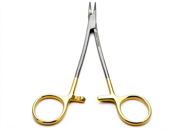 TC Mayo Hegar Needle Holder Driver 5.5" with Carbide Inserts HTI-3