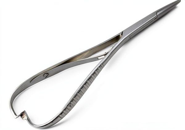 Fine Mathieu Ligature Elastic Placing Plier 5.5" DEXSUR Needle Holder-0